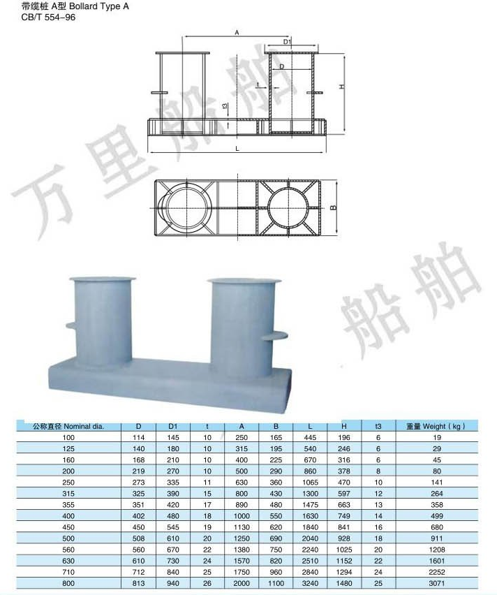 帶纜樁